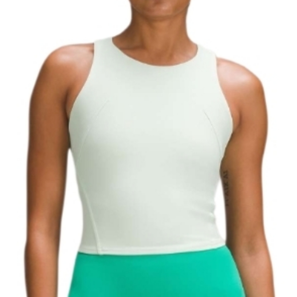 lululemon athletica Mint High-Neck Cropped Tank